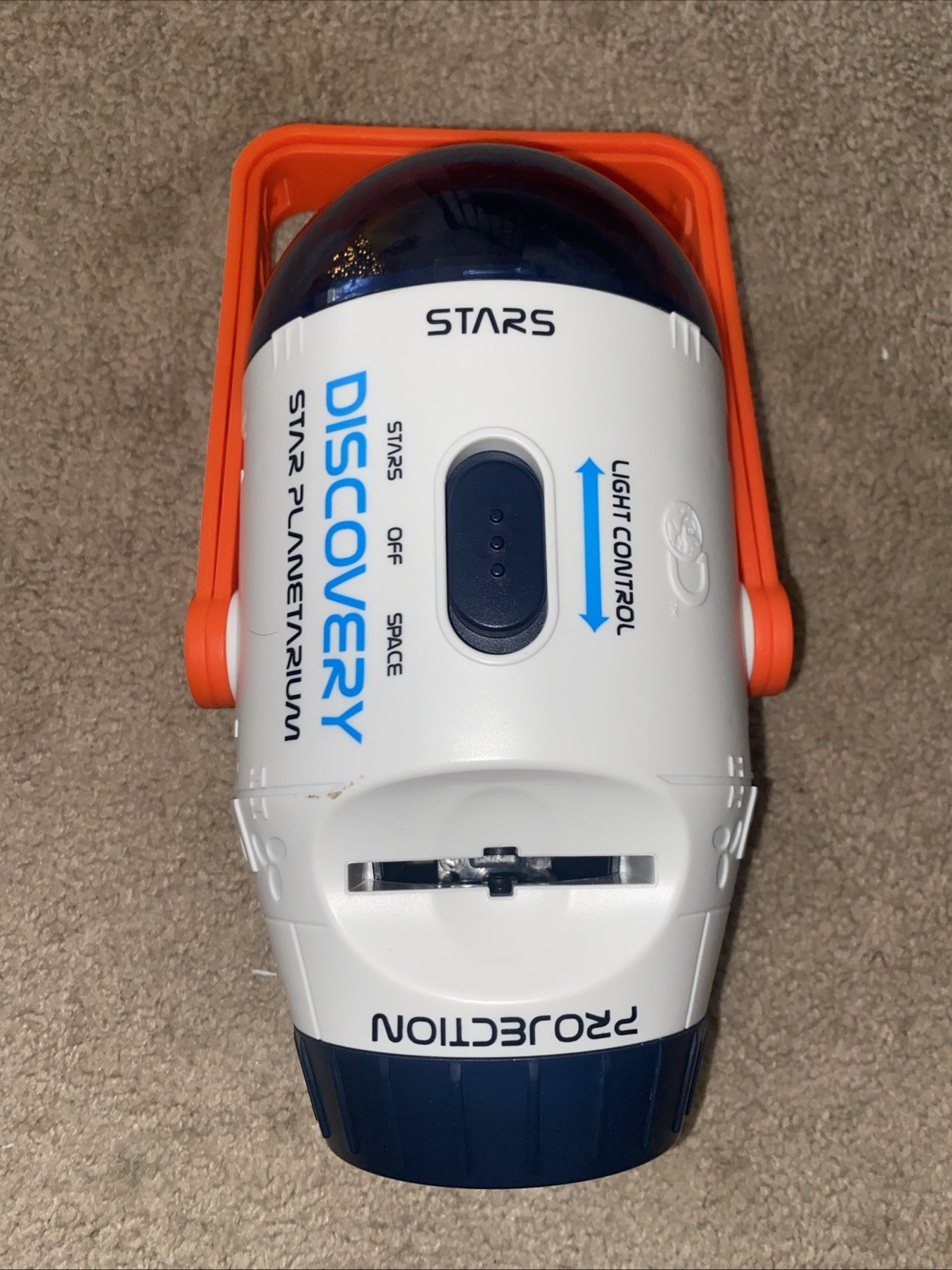 Discovery Planetarium Projector with Rotating Stars, Slide Planets Project