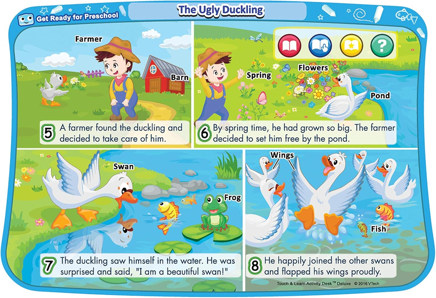Vtech Touch and Learn Activity Desk Deluxe Expansion Pack – Get Ready for Presch