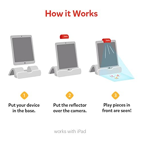 Osmo – Little Genius Starter Kit for iPad & iPhone (Osmo iPad Base Included)