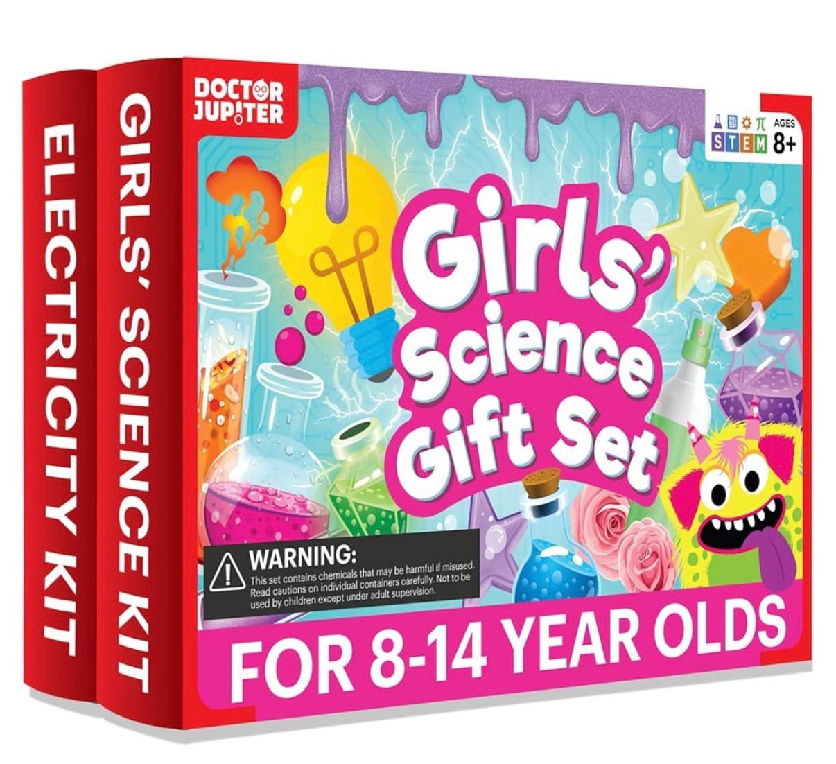Educational Science Kit for Girls 8-14 | Fun Experiments | Ultimate Combo Kit