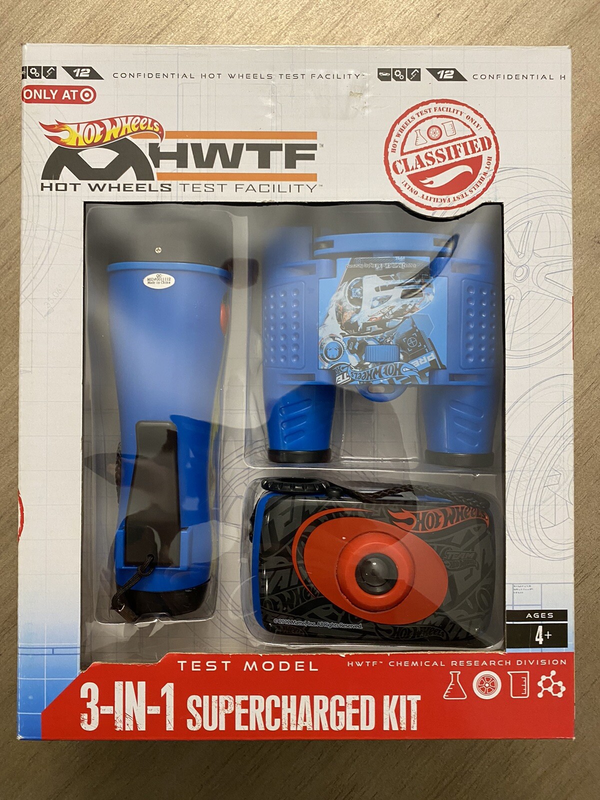 Hot Wheels Test Facility 3-in-1 Supercharged Kit New Sealed