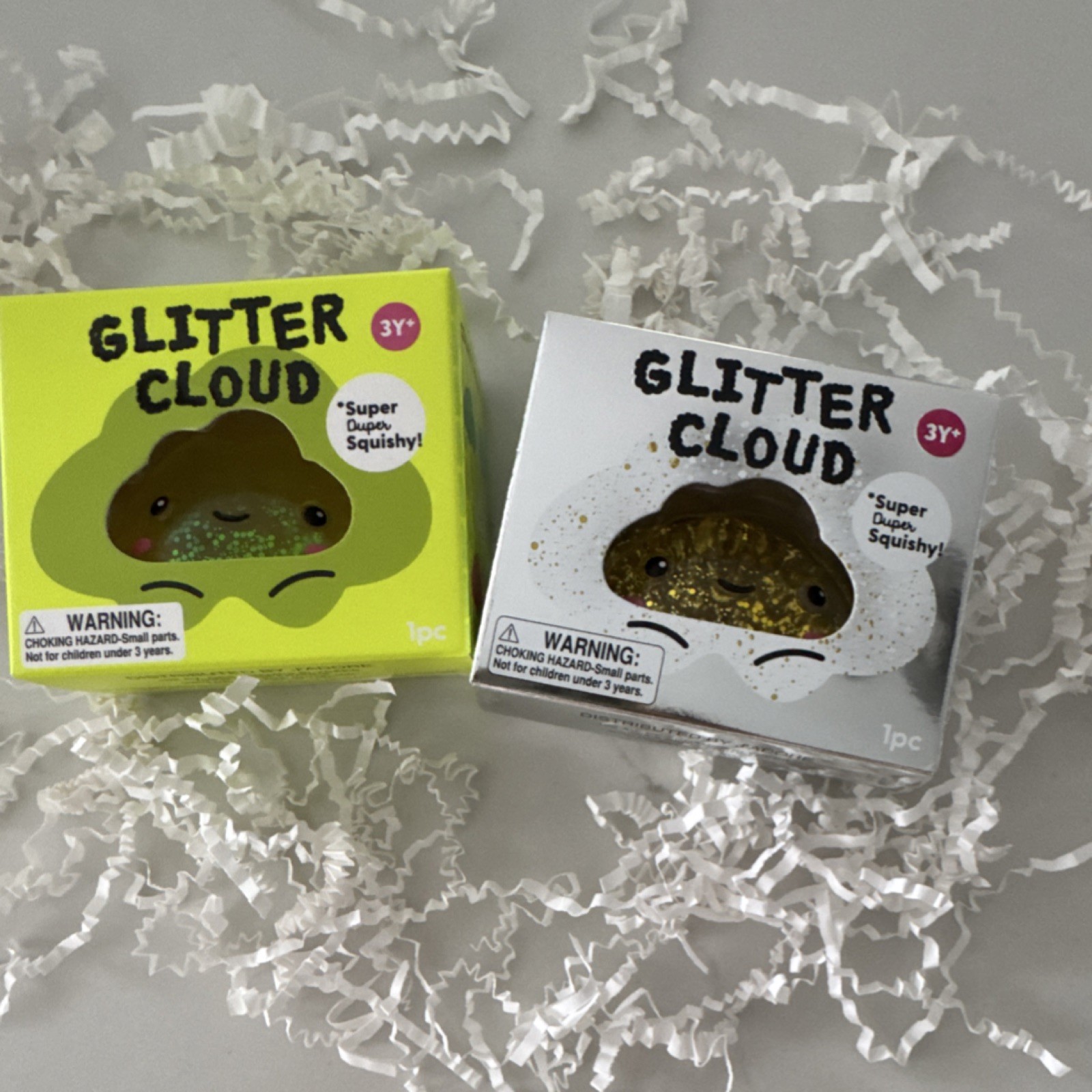 J’adore Glitter Clouds Lot of 2 💚🩶