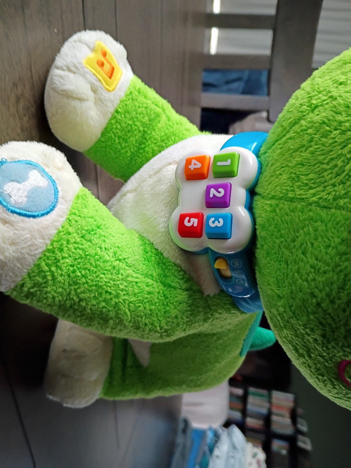 LeapFrog Read With Me SCOUT Interactive Music Plush Stuffed Dog TESTED & WORKS