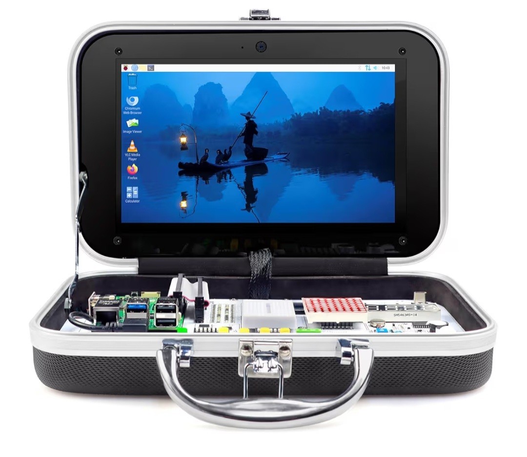 ELECROW for Raspberry Pi 5 Kit, with Pi 5 Single Board Computer, Crowpi Pi 5 …