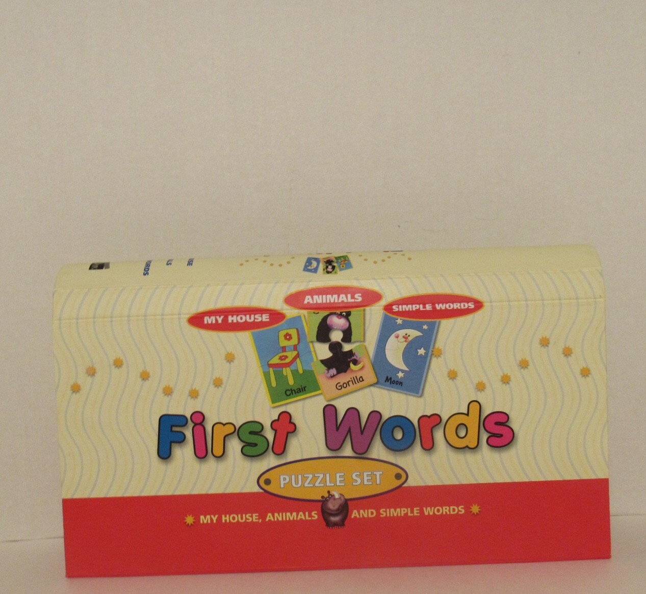 First Words Puzzle Set: My House, Animals and Simple Words, For Ages 2-5 yrs.