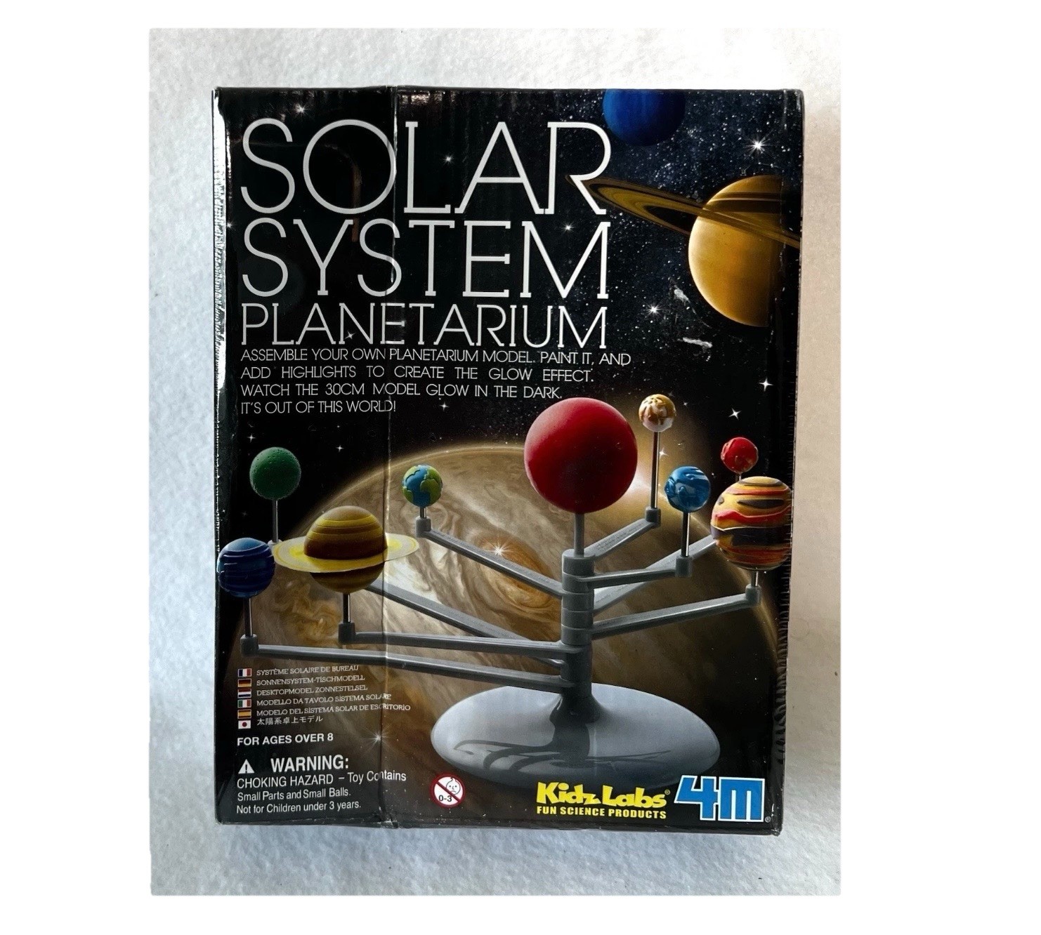 Solar System Planetarium Model Kit Kidz Labs 4M NEW SEALED Ages 8+ Fast Ship