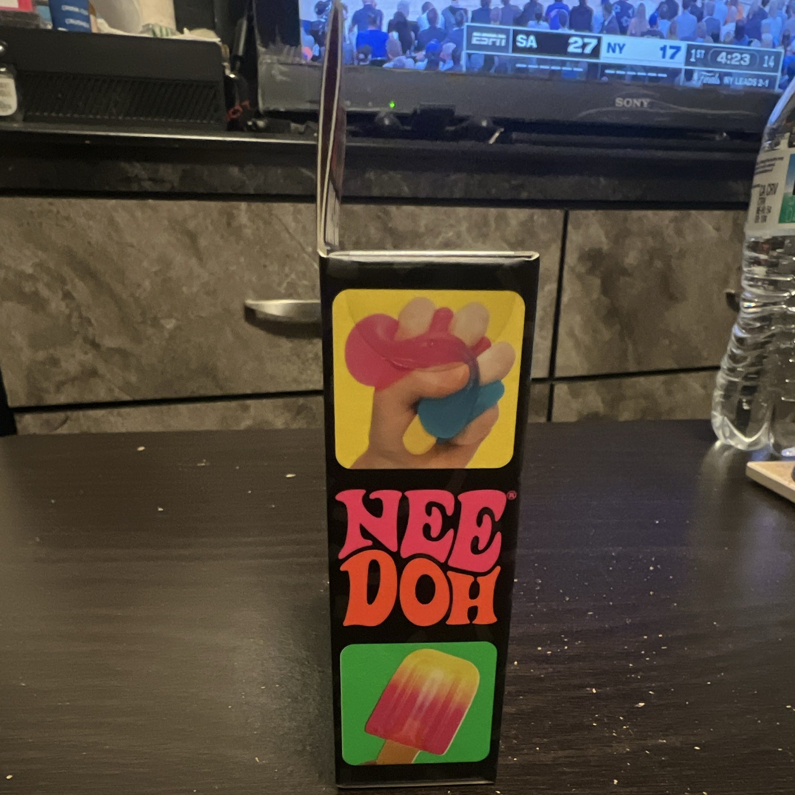 Nee Doh Nice-Sicle Super Solid Squish Squeeze Toy, Multicolor 26035NAB