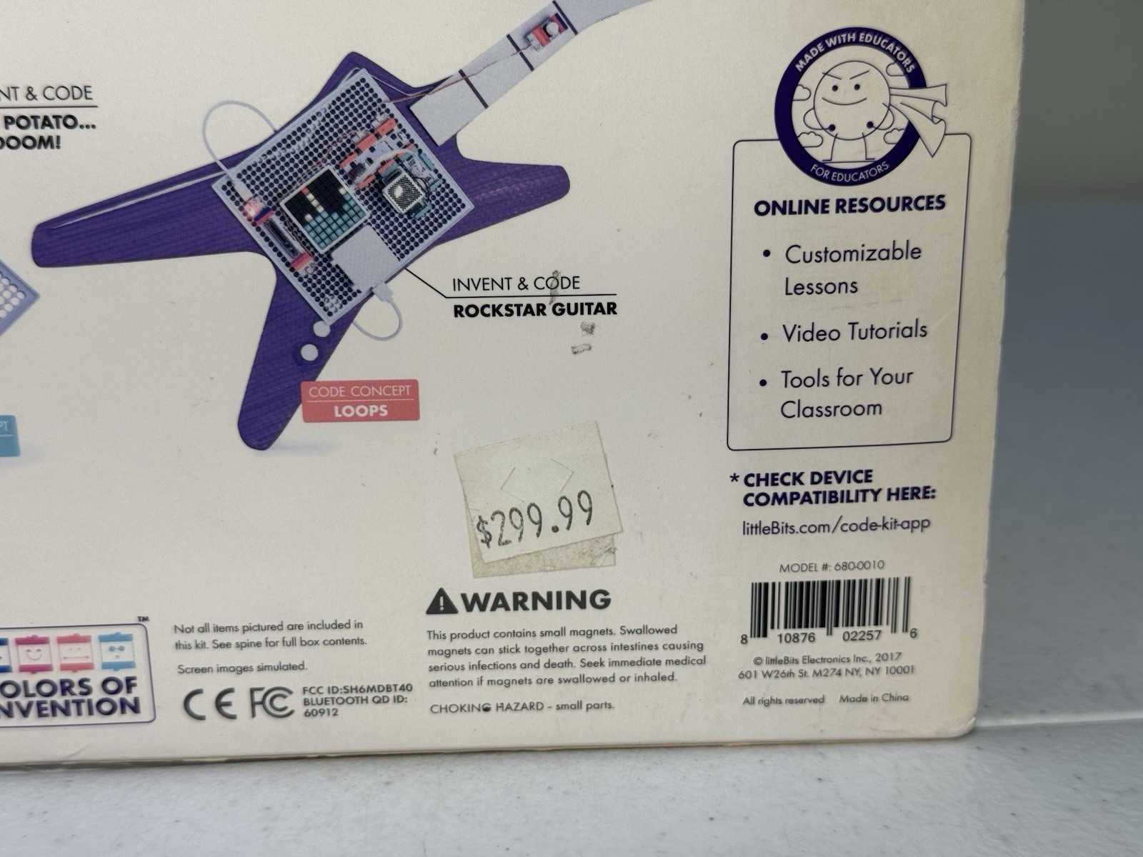 Little Bits Education Code Kit 16 Bits For Kids 3+