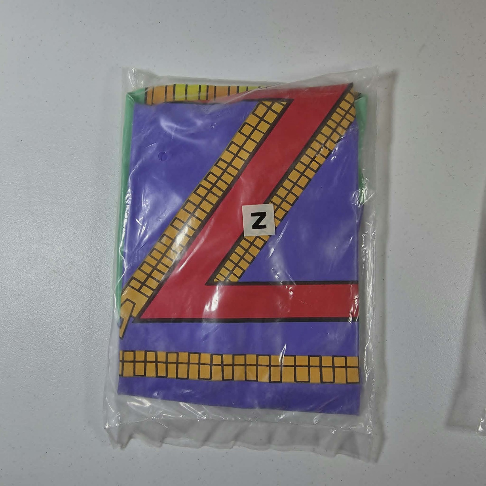 LETTER PEOPLE HUGGABLES VTG INFLATABLE LETTER Z MR Z ZIPPING ZIPPERS NOS SEALED