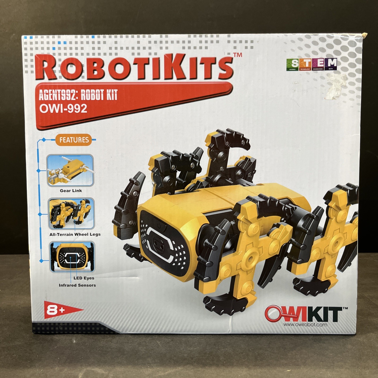 OWI Inc Agent992 Robotics Kit | Build & Control Your Own Robot Agent | Change…