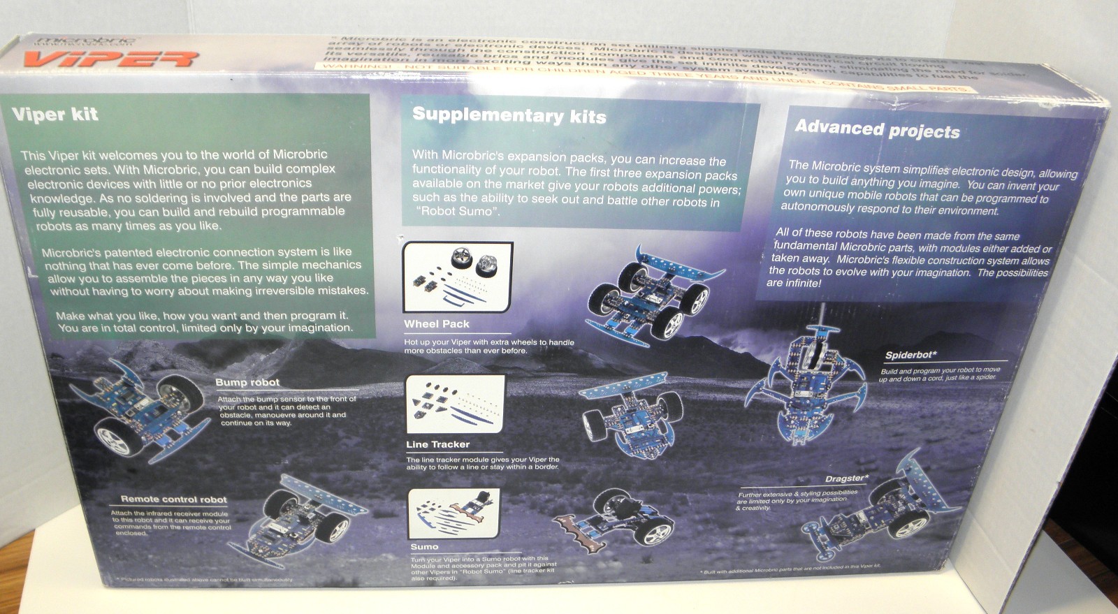 MICROBRIC The Viper Robotics Kit