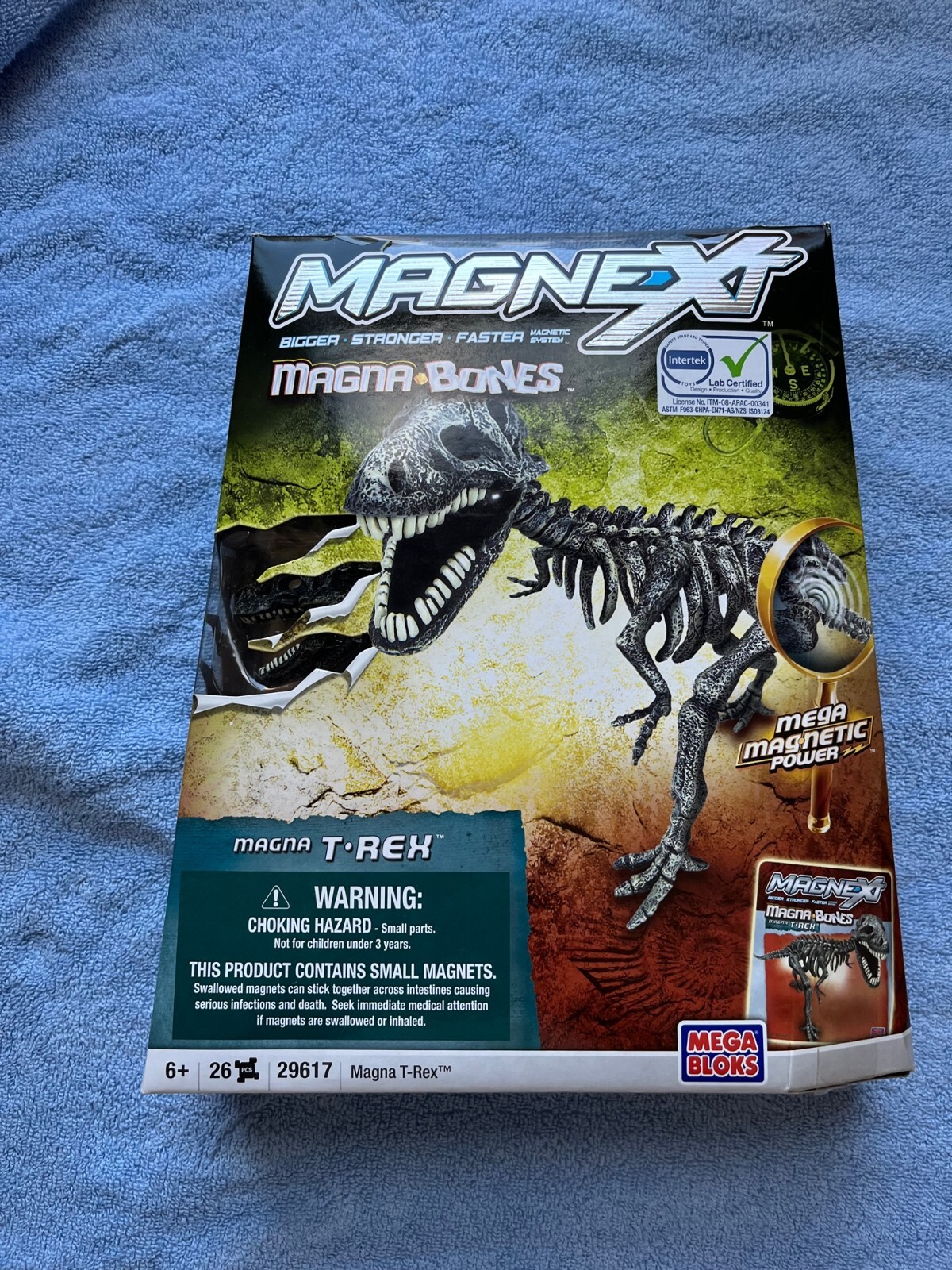 NEW Mega Bloks Magnext Magna Bones 29617 Magna T-Rex Sealed