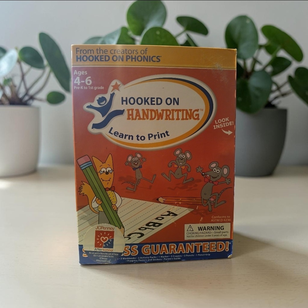 Hooked On Handwriting-Learn To Print (From The Creators Of Hooked On Phonics)