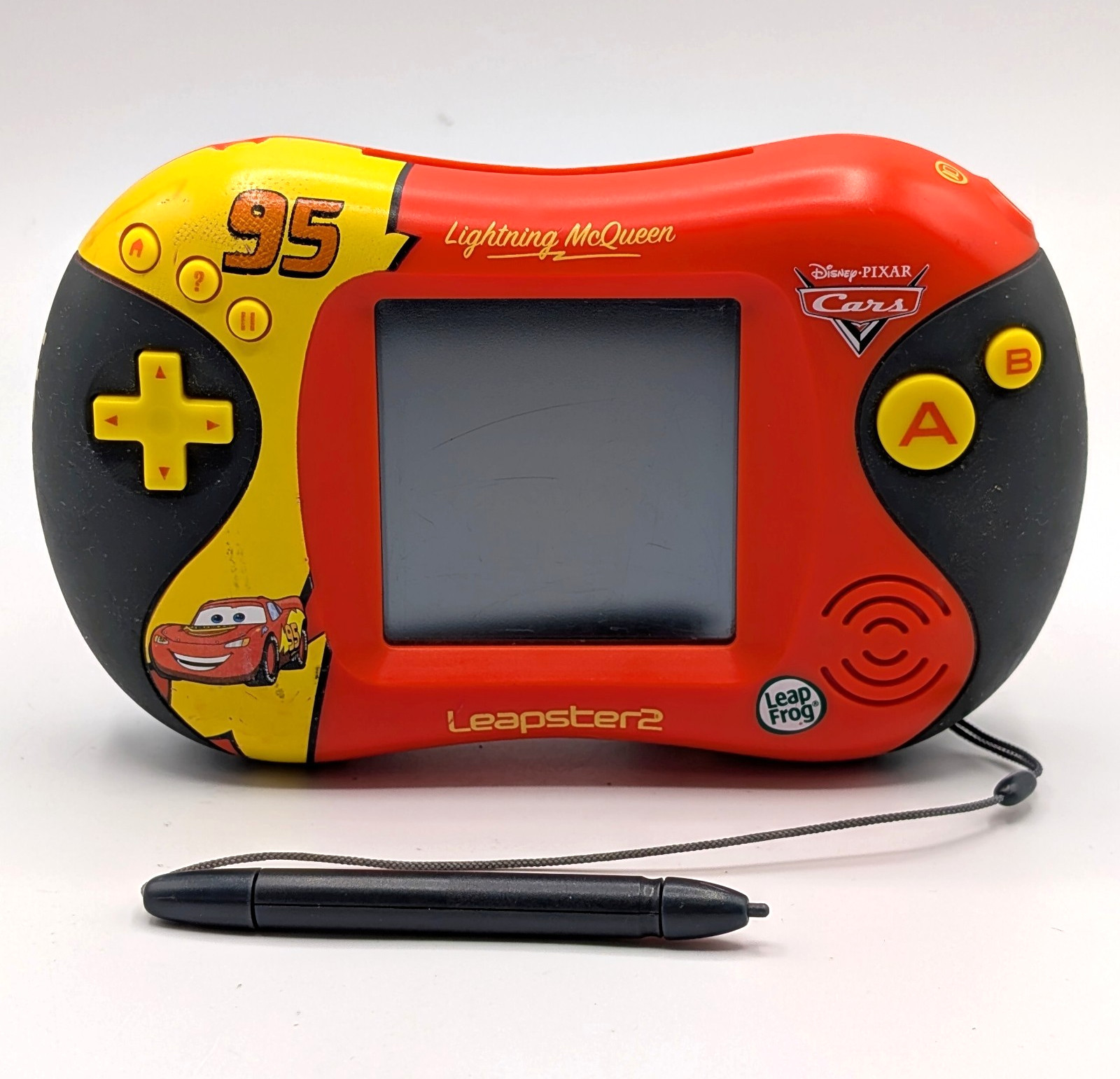 LeapFrog Leapster 2 Disney Pixar Cars Lightning McQueen Edition Handheld Console
