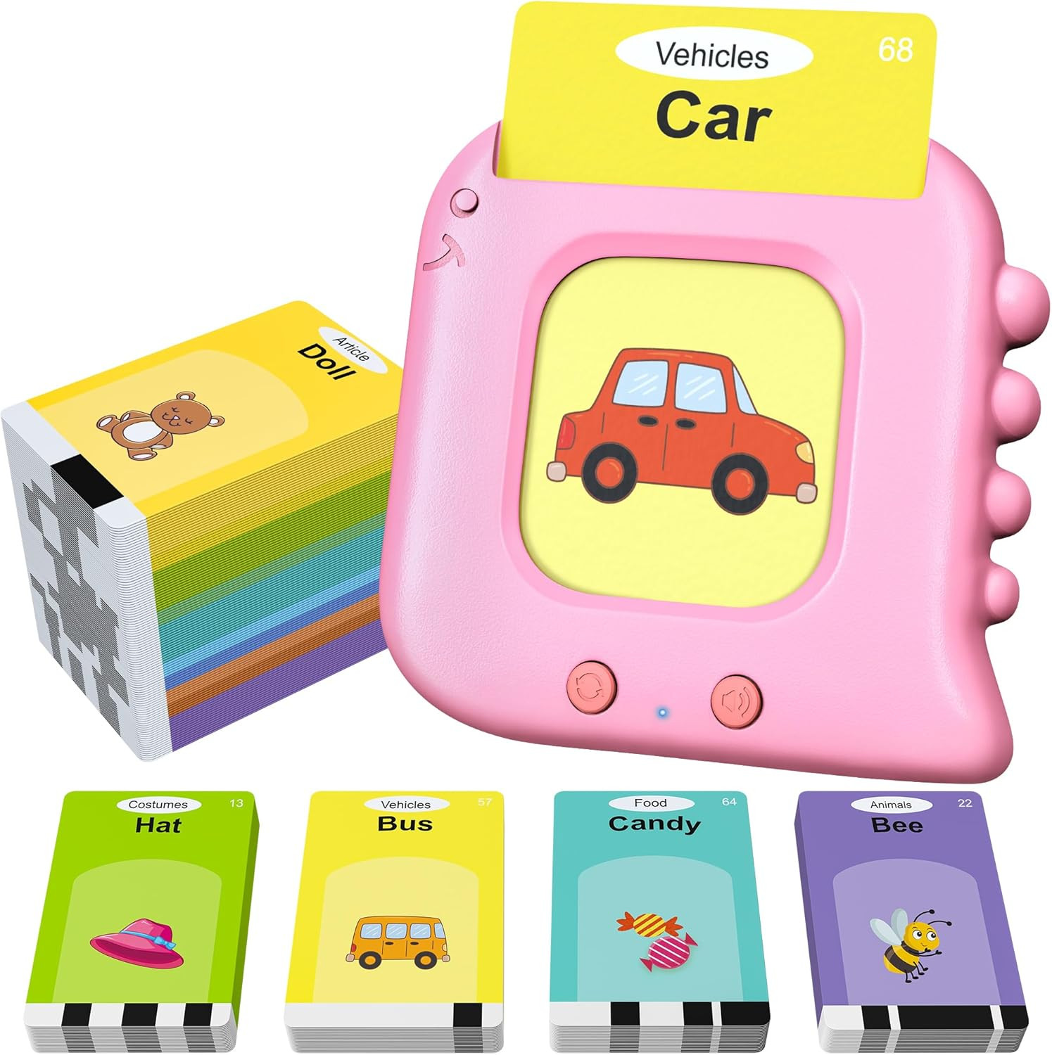 Talking Flash Cards,Kids Toddler Flash Cards with 240 Sight Words,Montessori Toy