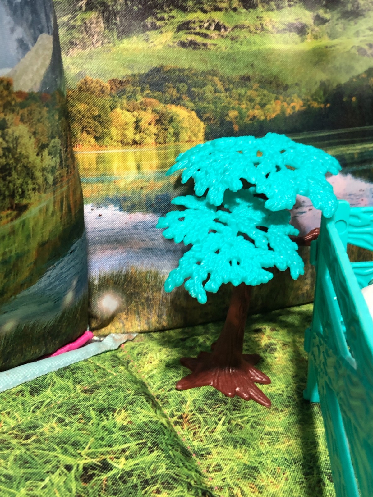 Lakeshore Fantasy Adventure Backpack Fold Out Scene Unicorns Pegasus Playset