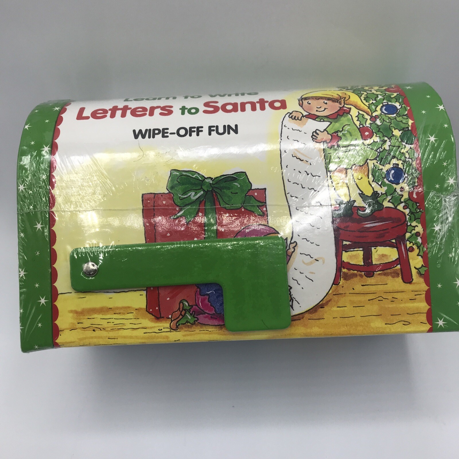 Brand New Sealed Learn to Write Letters to Santa Activity Set Wipe Off Fun