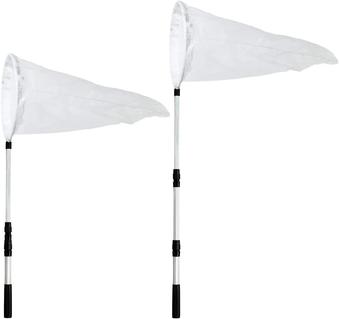 RESTCLOUD Large Insect and Butterfly Net Bug Catching Net Bird Net with 14″ Ring