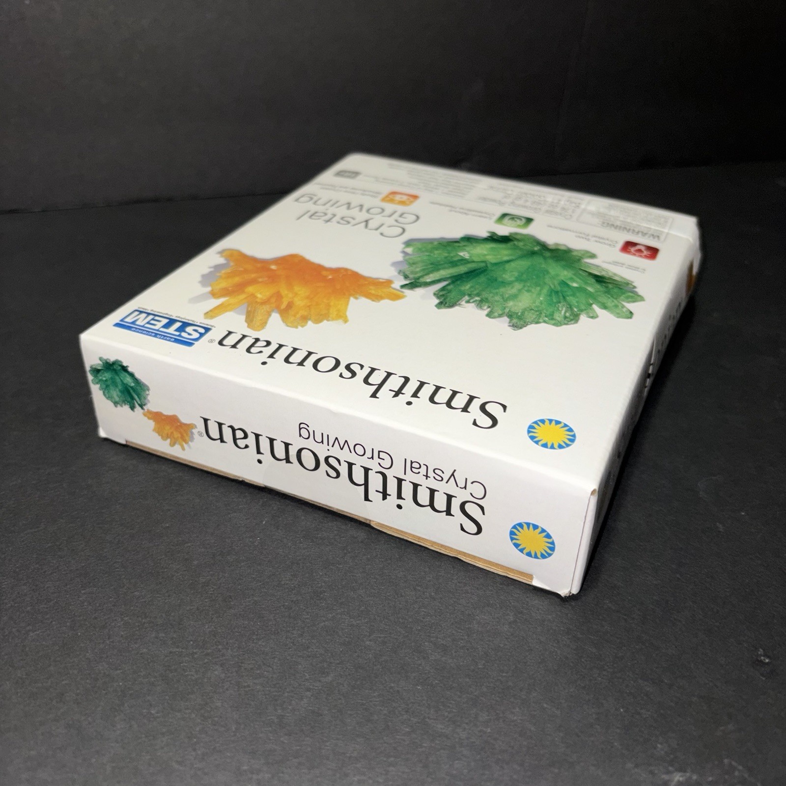 Smithsonian earth science STEM Crystal Growing Kit New in Box Age 10+