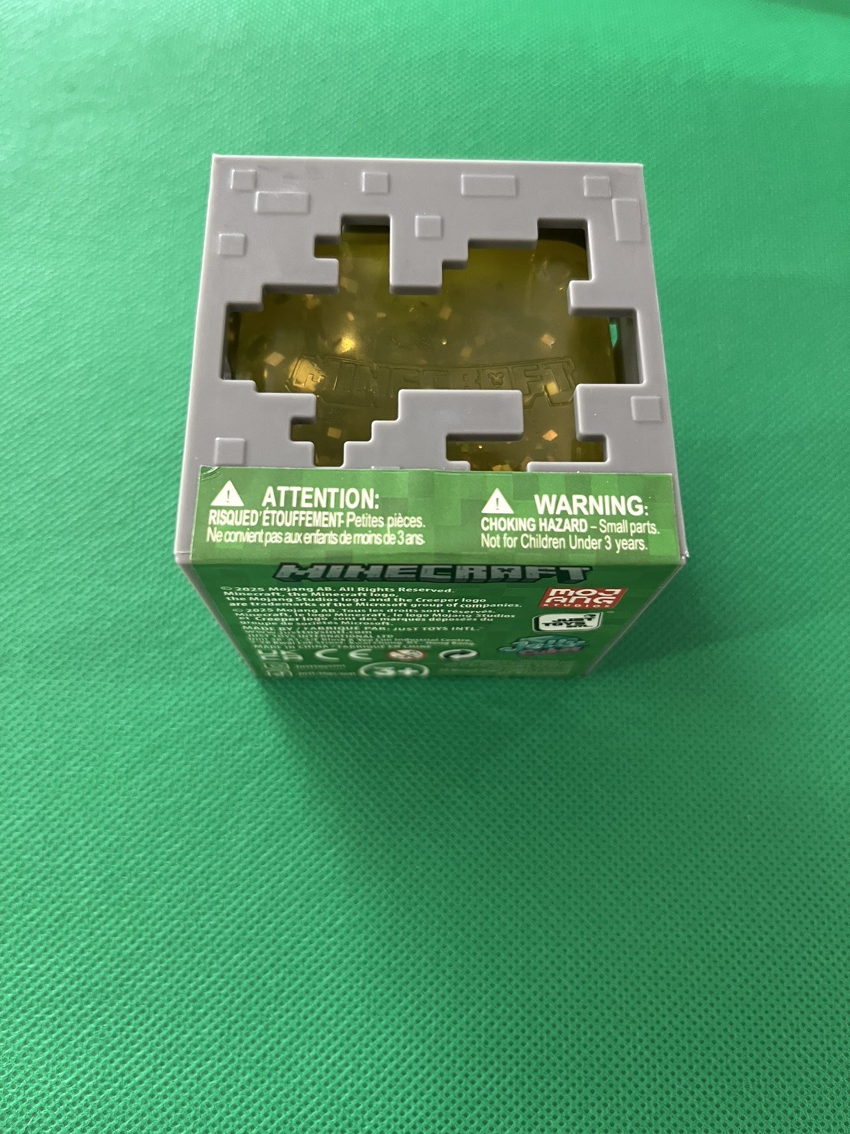 MINECRAFT JELLY CUBES – YELLOW Viral Squishy IN HAND NEW + RARE + FAST SHIPPING