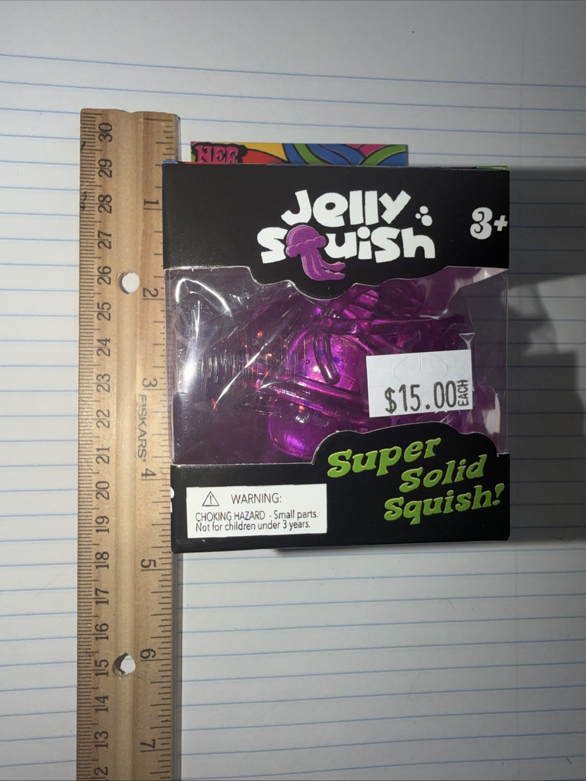 Large Purple Jelly Squish Stress Reliever Viral Toy! New! Fast Shipping!