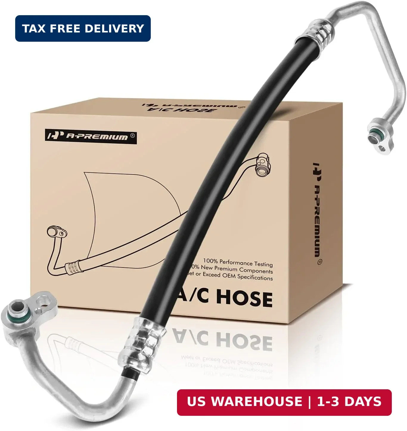 A/C Discharge Line Hose Assembly Compatible with Kia Sportage, 2011-2016