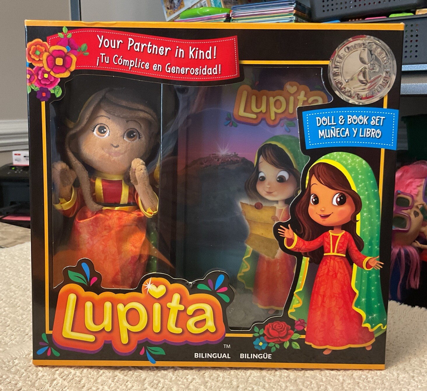 Lupita Doll and Book Set ~ Bilingual ~ Your Partner in Kind! – Factory Sealed