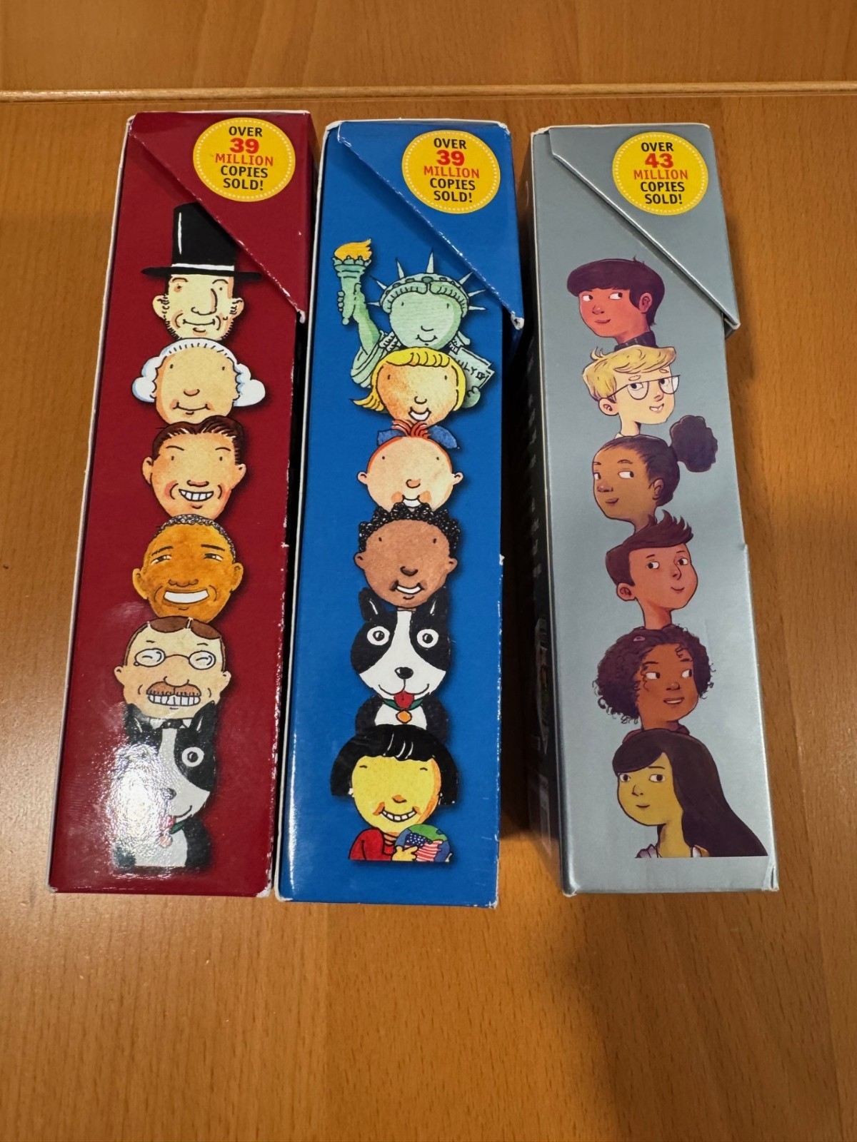 brain quest smart cards – 3 packs – Grade 6, America, and Presidents