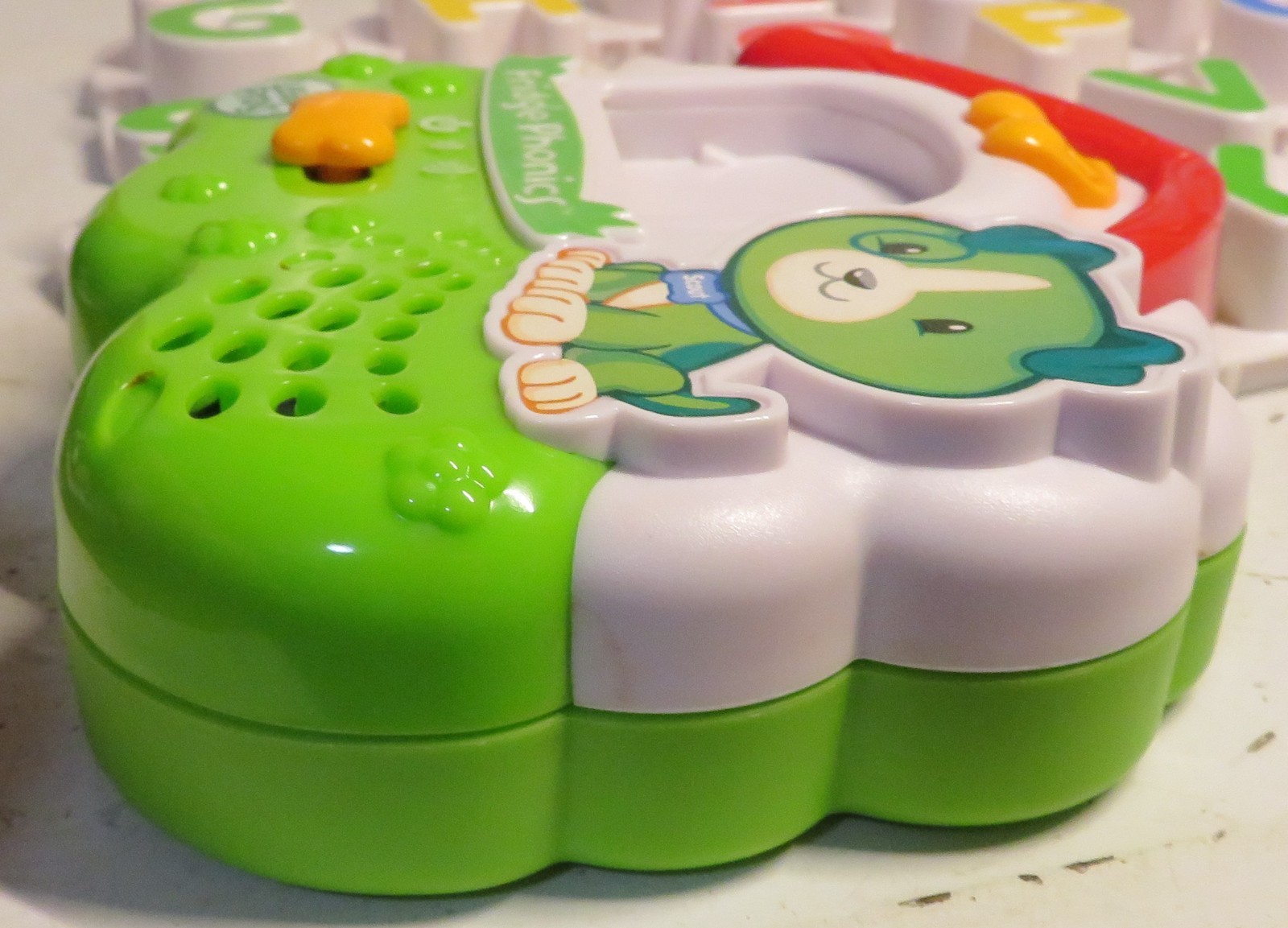 Leap Frog Fridge Phonics Scout Dog w/Cap Letters Electronic Magnetic INComplete
