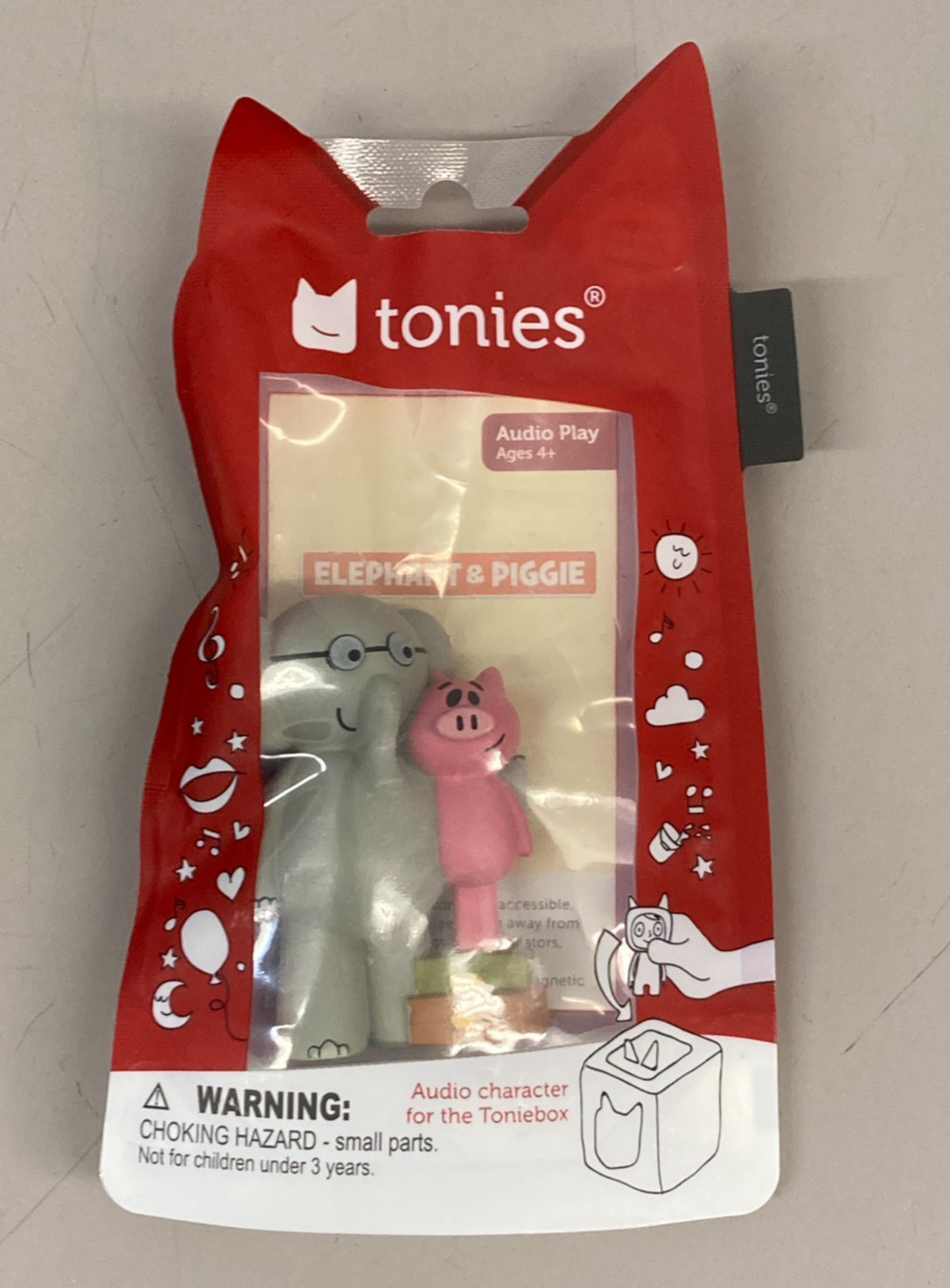 Tonies Elephant & Piggie Audio Play Figurine Character New