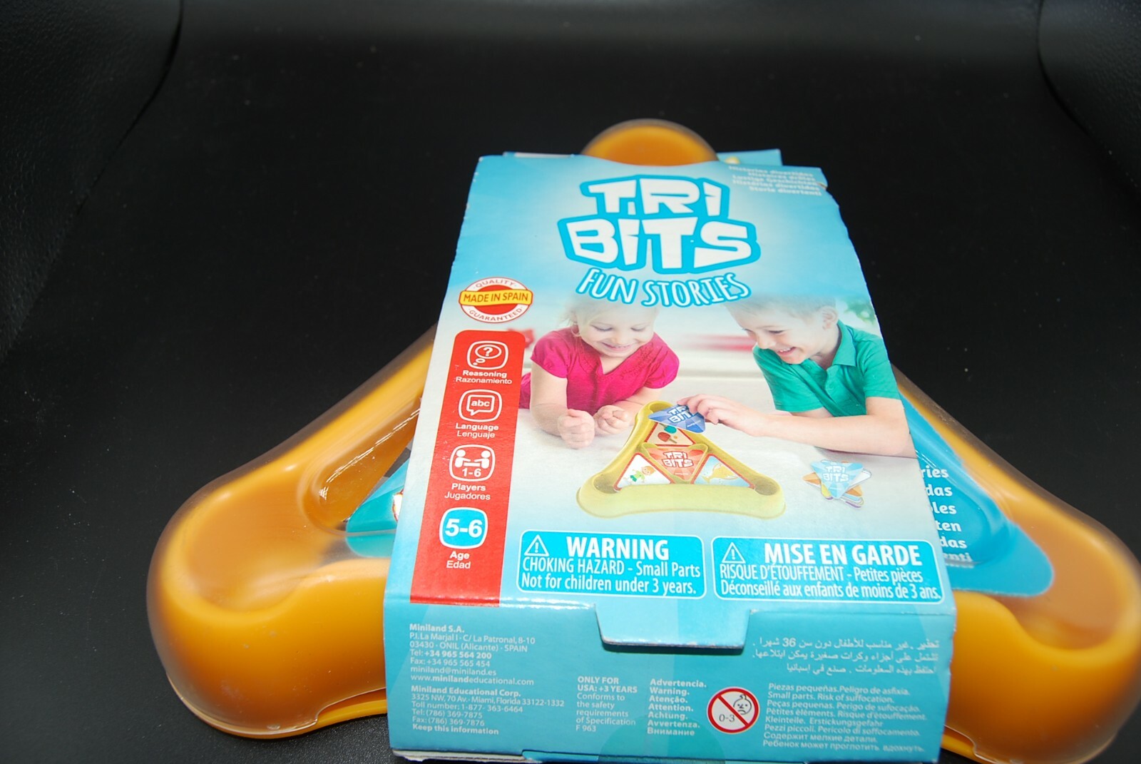 Tri-Bits Fun Stories, Multi-Color -Miniland Educational 32001 NEW for KIDS!