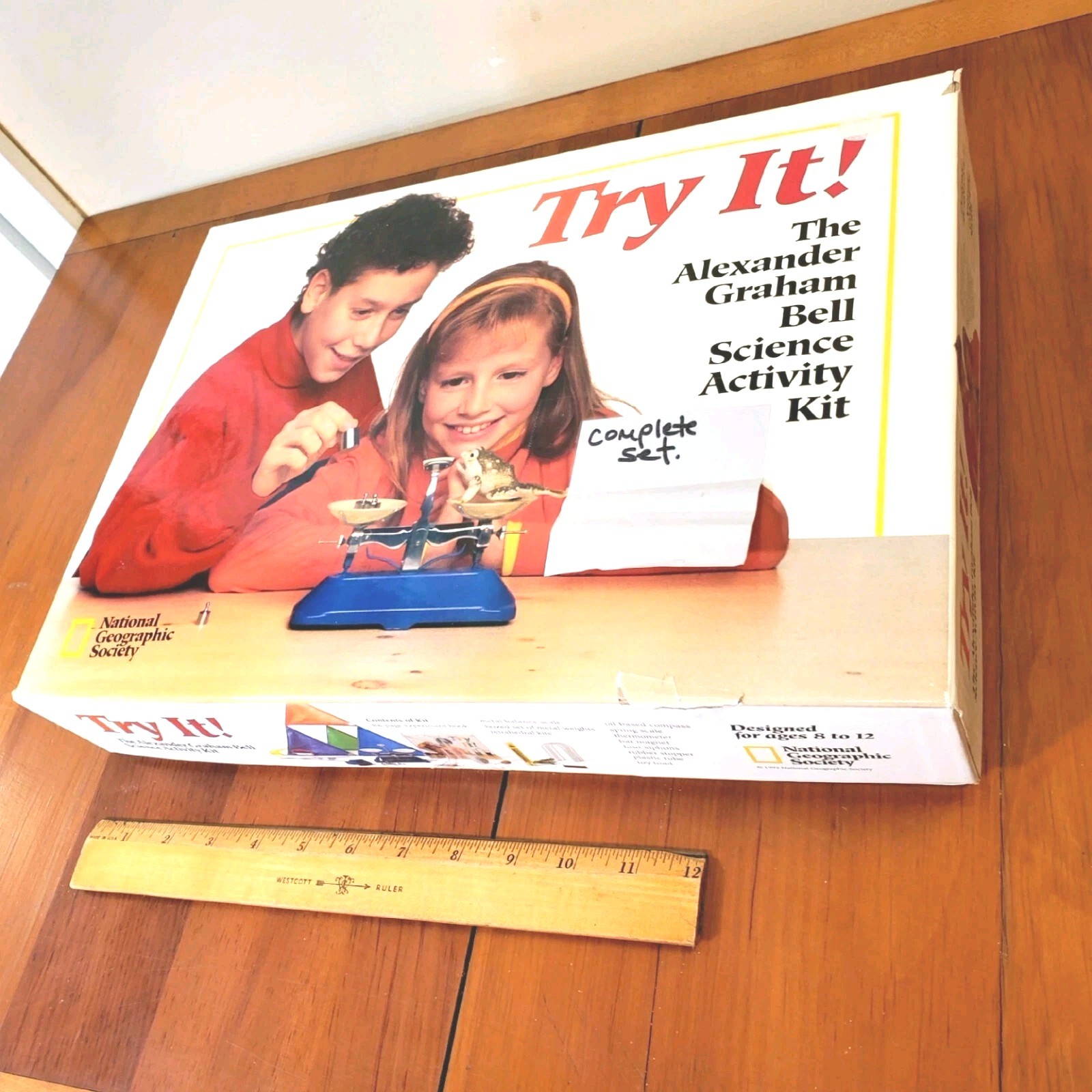 TRY IT! Kids Science Activity Kit National Geographic Alexander Graham Bell NEW!
