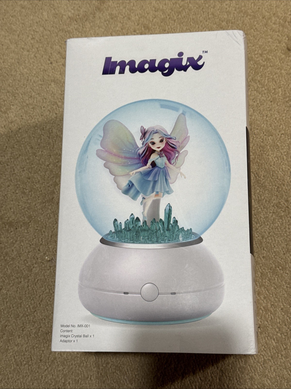 Imagix Crystal Ball Interactive Holographic Companion Learn & Play OPN BOX