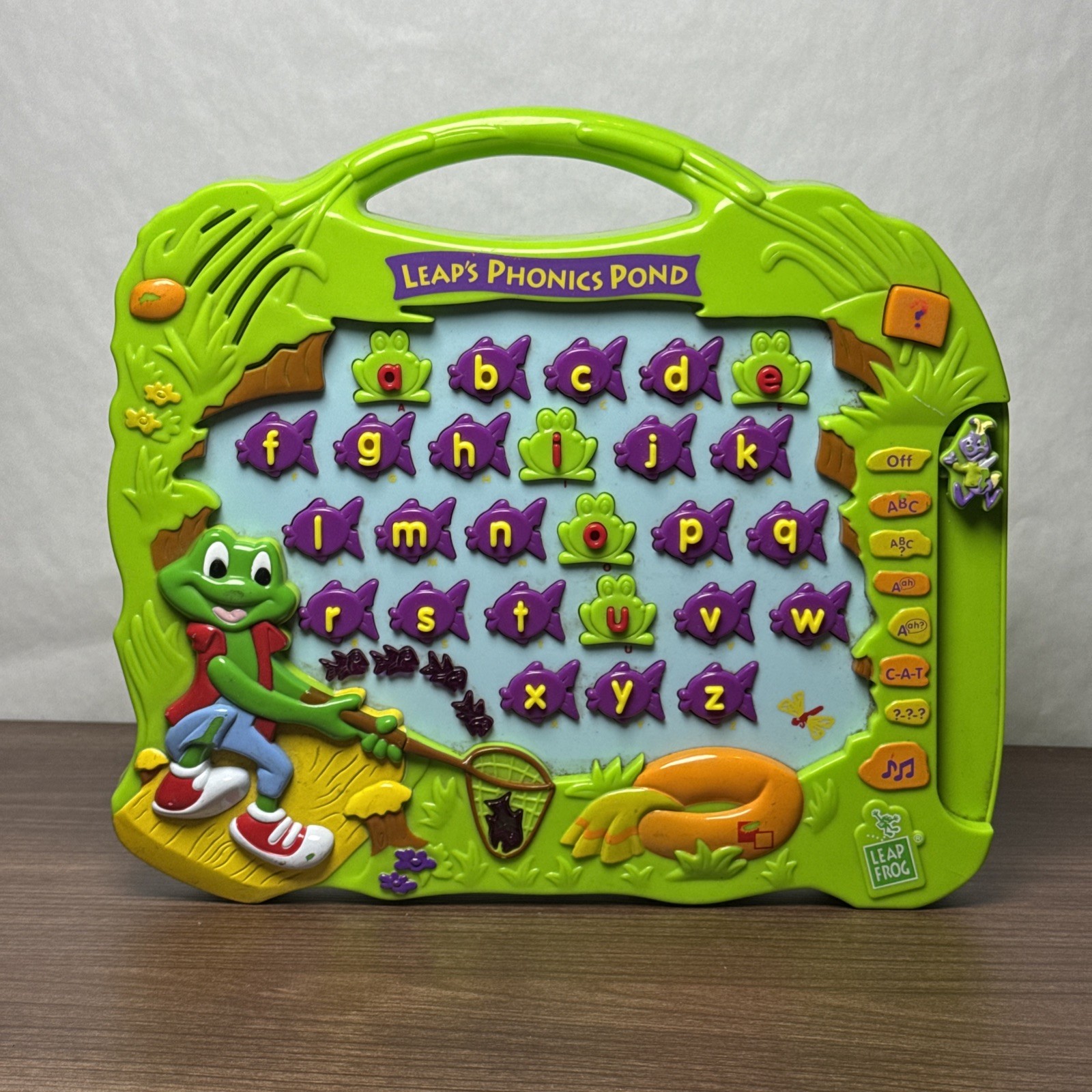 Leap’s Phonics Pond #30010 by Leap Frog 2000 Alphabet Learning System (Works)