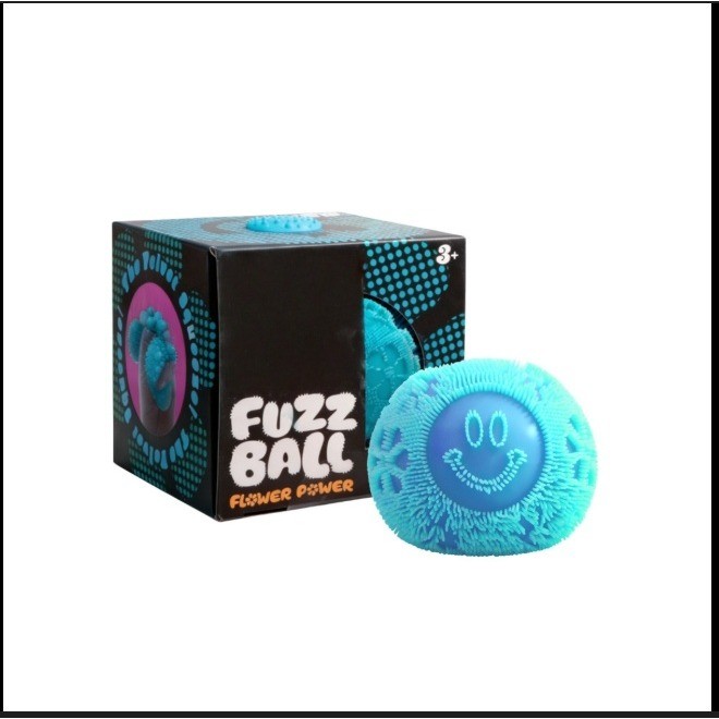 💙 BLUE 💙 -NIB NeeDoh Fuzz Ball Stress Ball Squish Toy Fast Ship! – New!!!