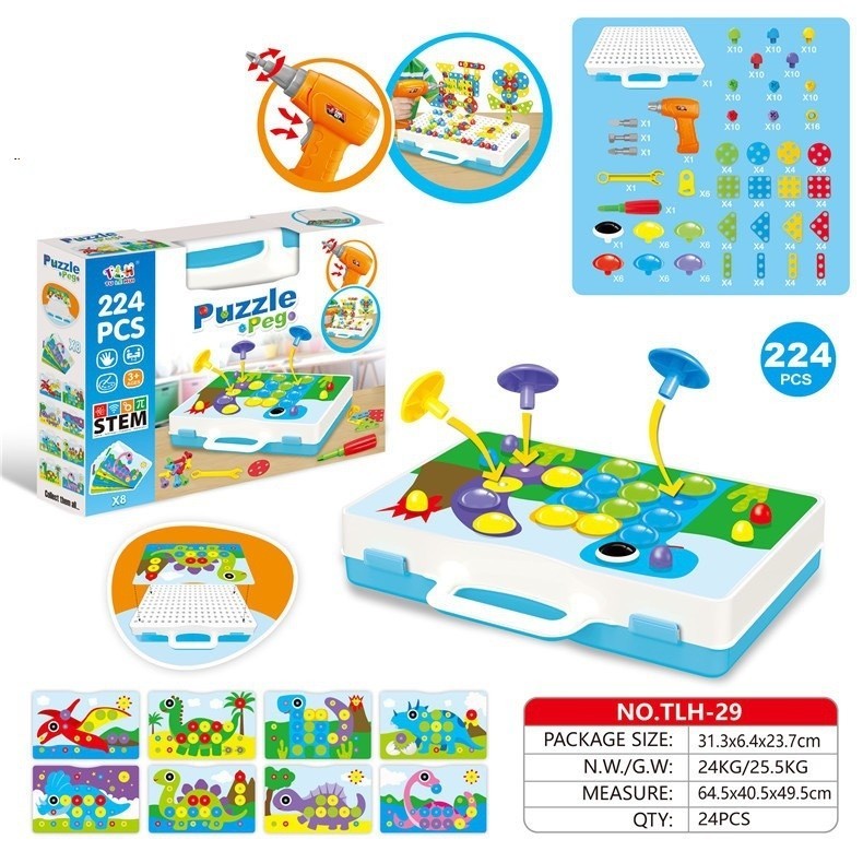 Educational Building Blocks Kit – Creative Construction Sets for Kids Learning S