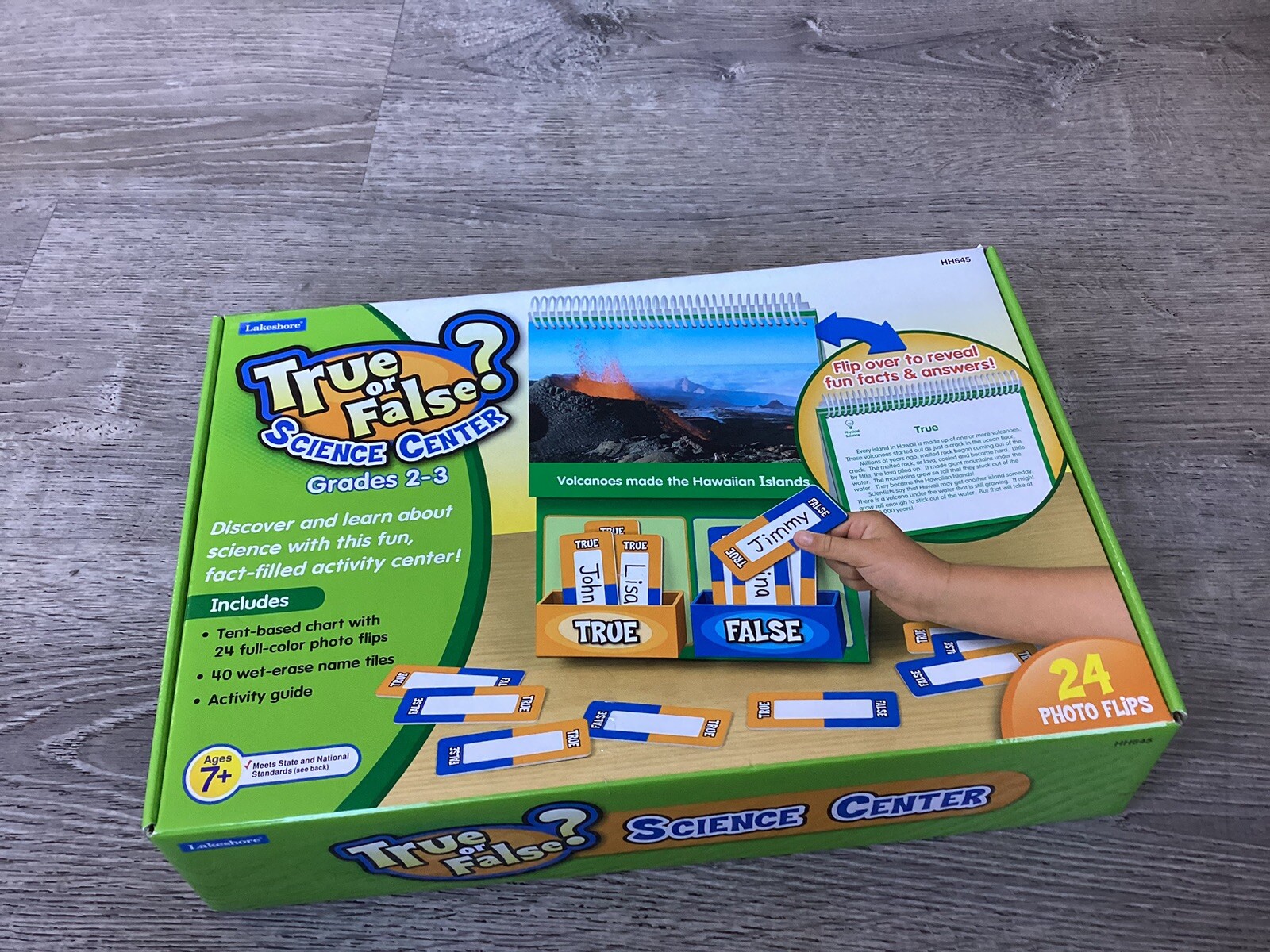 Lakeshore True or False Science Center grades 2-3 Ages 7+ HH645 Game Classroom