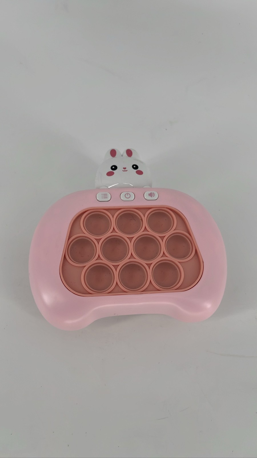 Pink Bunny Push Pop Fidget Toy Sensory