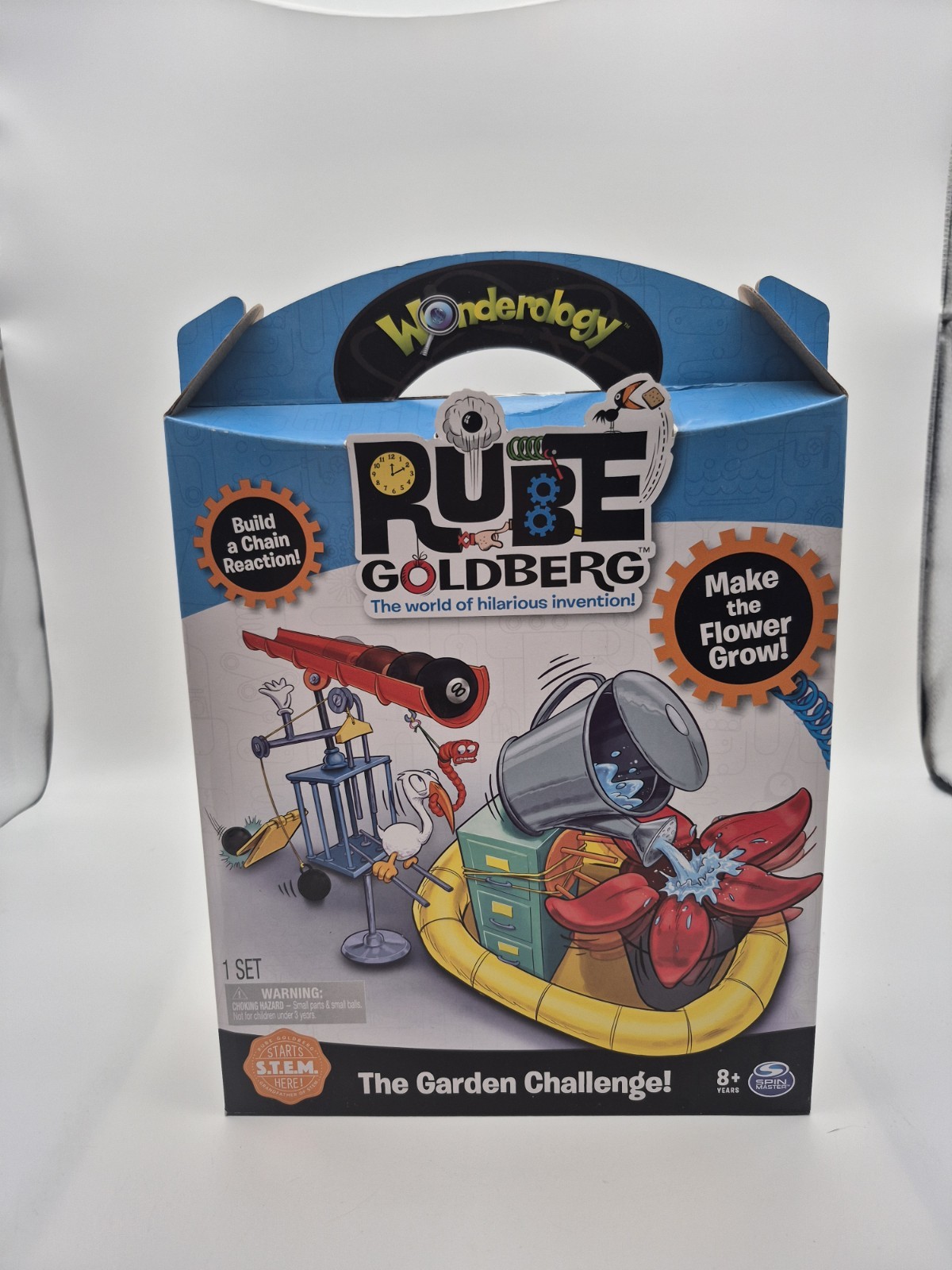 Rube Goldberg Make the Flower Grow STEM Wonderology The Garden Challenge NEW
