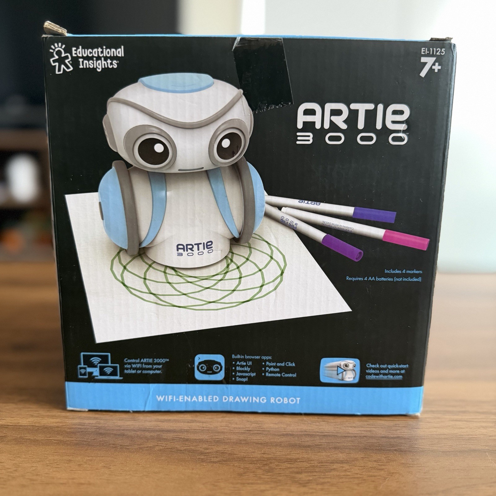 Artie 3000 Coding Robot Stem Toy for Kids Learn Programming and Art / Drawing