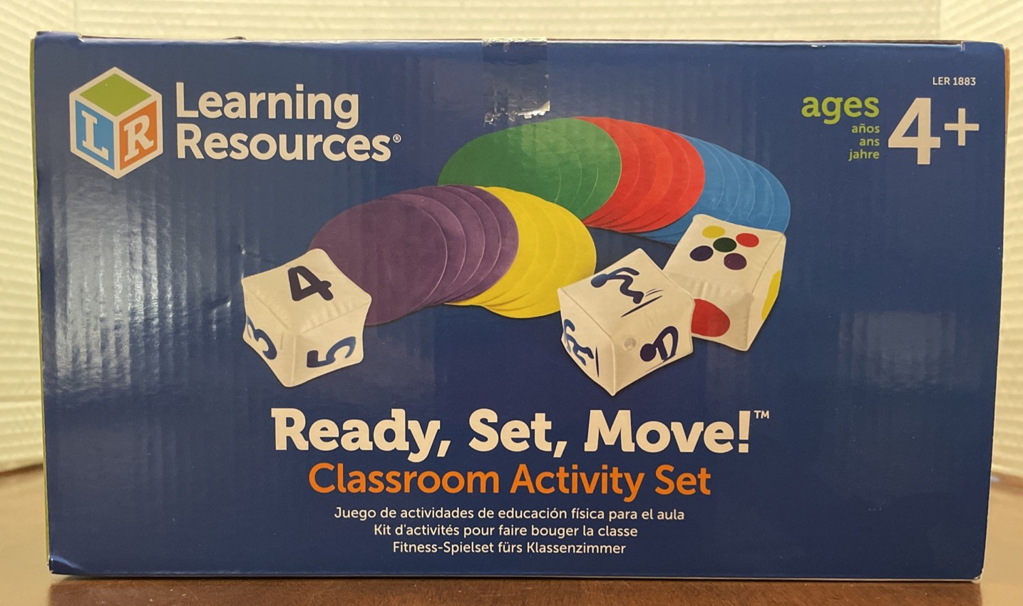 Learning Resources Ready Set Move Classroom Activity Set 28 pcs Game age 4+