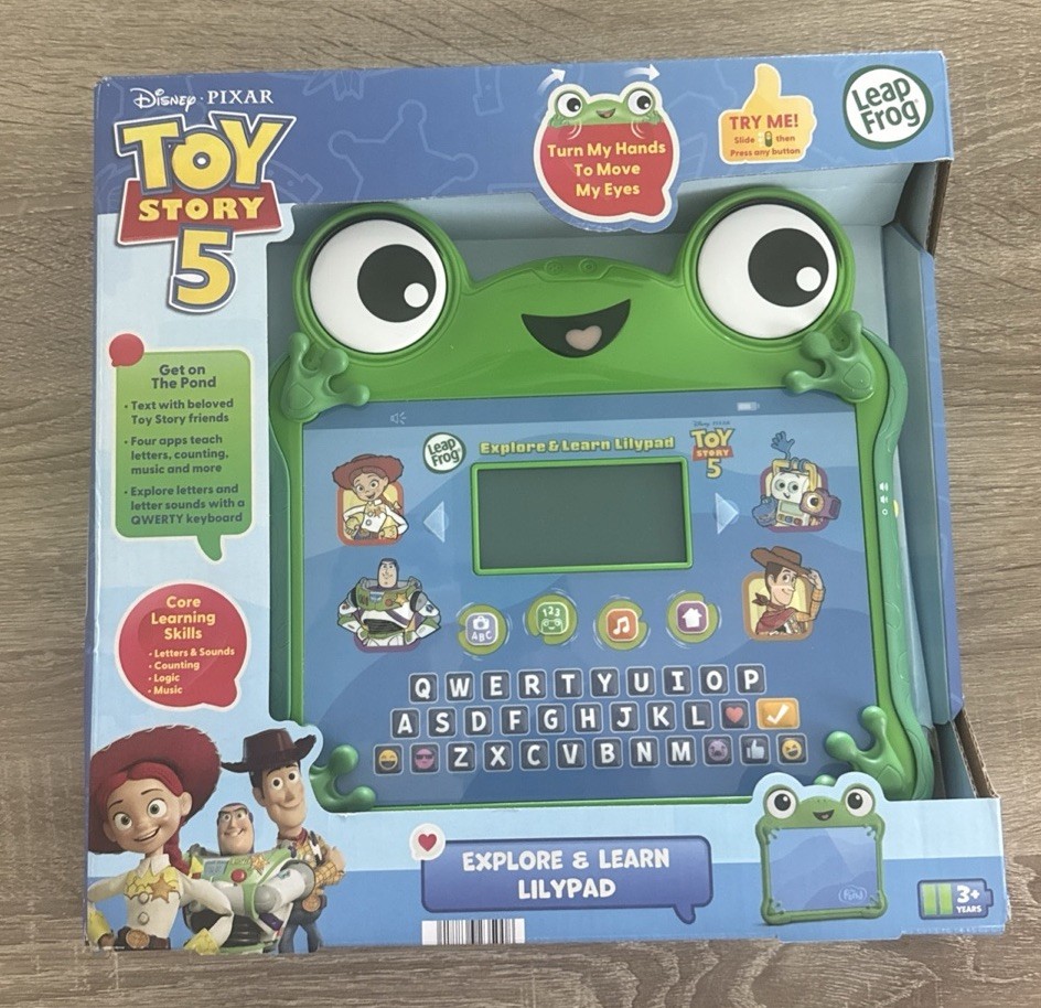 Disney Pixar Toy Story 5 – LeapFrog Explore and Learn Lilypad Toy – Brand New