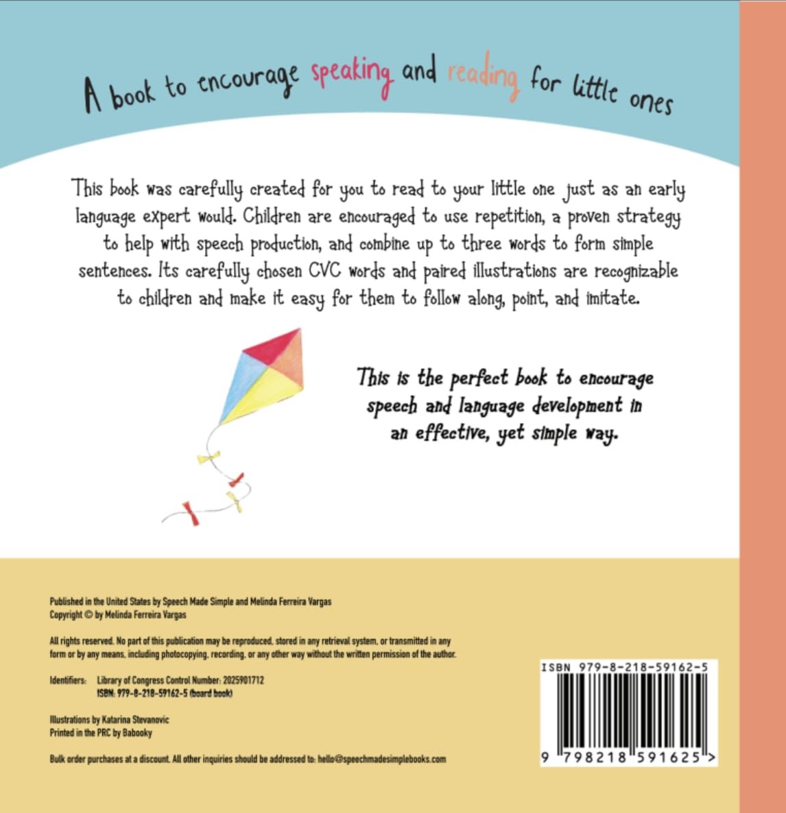 Speech Made Simple: Children’s Early and Language Development Board…
