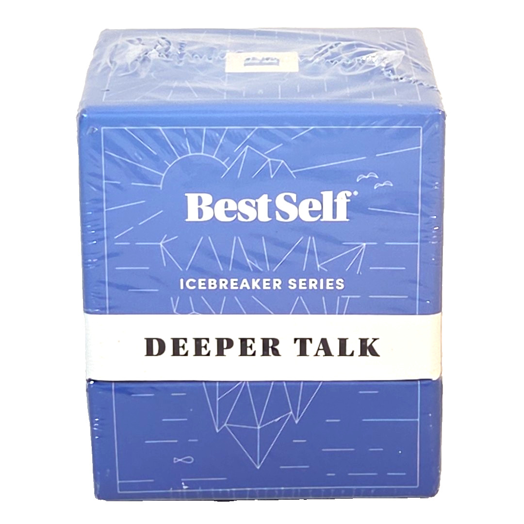 BestSelf Deeper Talk Icebreaker Series Card Game 170 Prompts New Sealed Box Gift