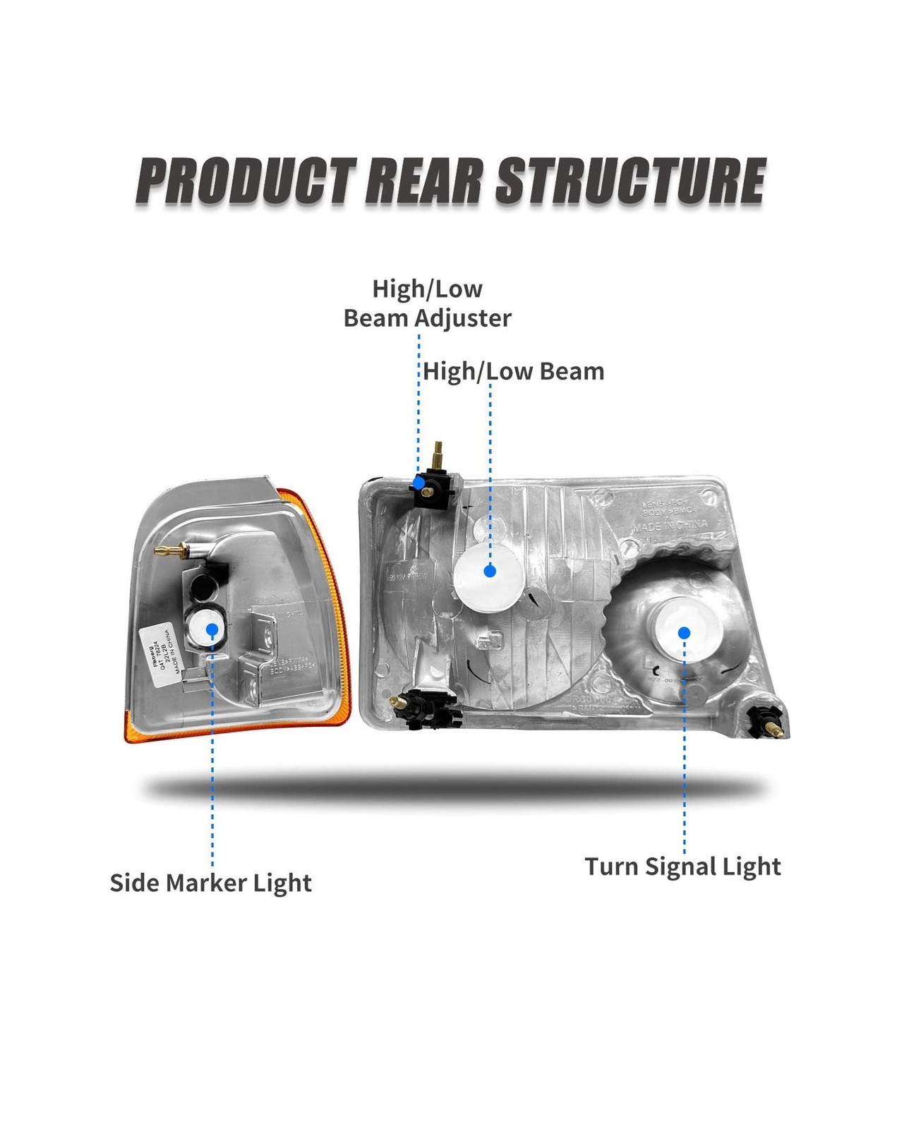 for 2001 2002 2003 2004 2005 2006 2007 2008 2009 2010 2011 Ford Ranger Headli…
