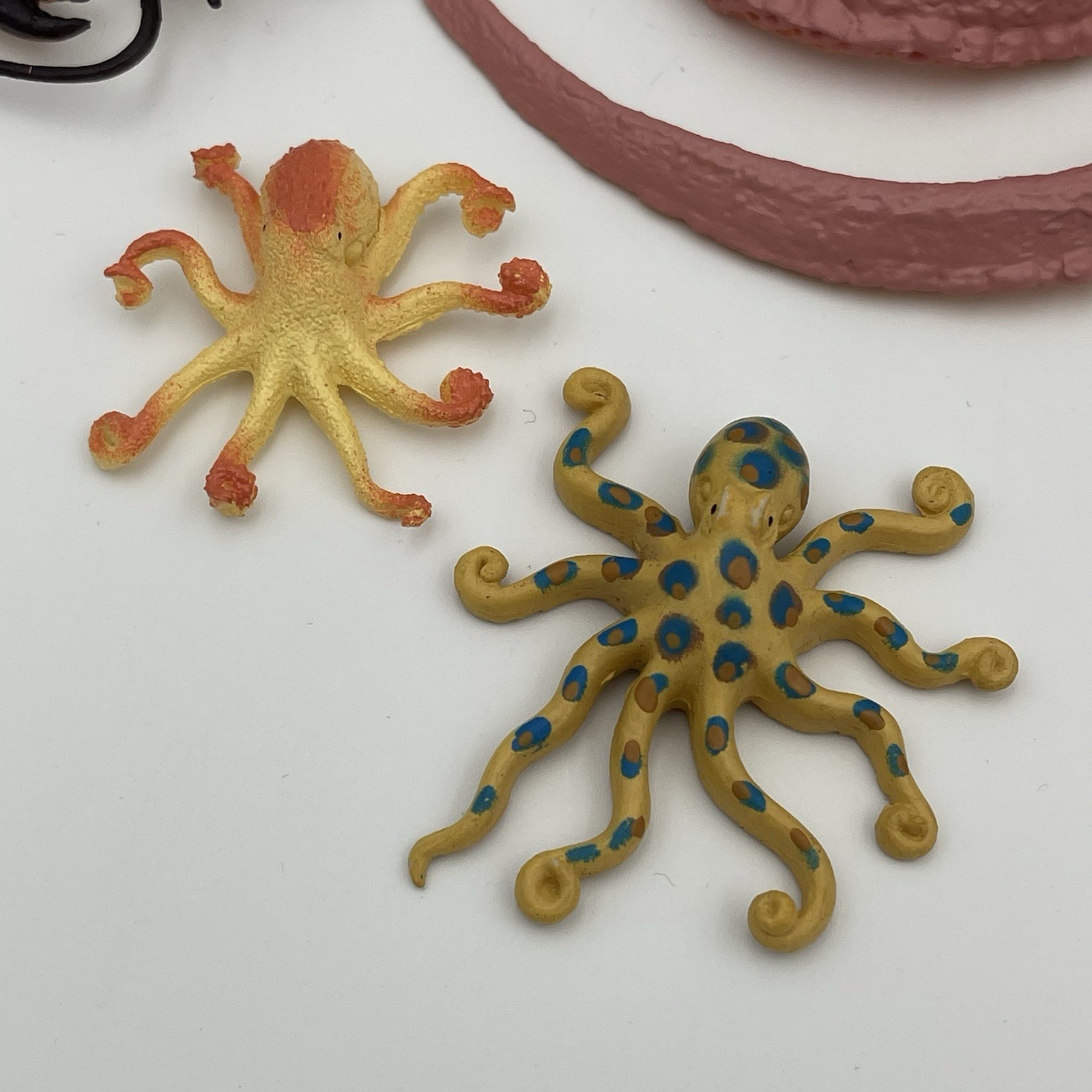Sea Animal Ocean Creature Toy Lot – Octopus, Seahorse, Turtle, Star Fish, Eel +