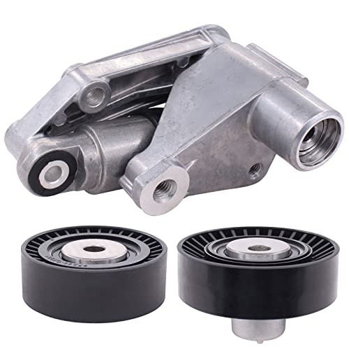 NewYall Hydraulic Serpentine Accessory Drive Belt Tensioner Pulleys Kit for BMW