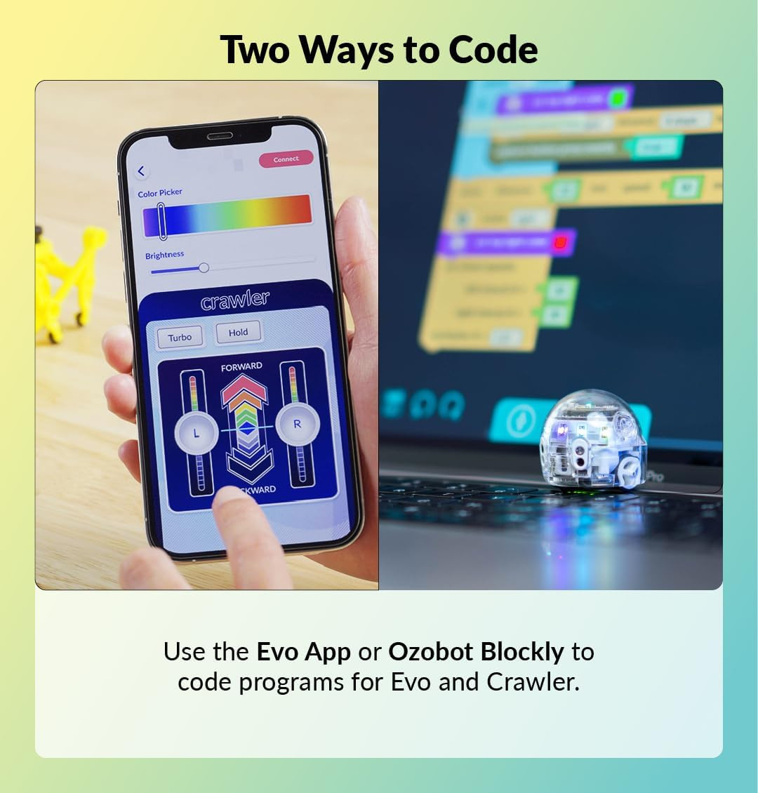 Crawler for Evo Robot – Interactive Programming Accessory, Enhances STEM Educati