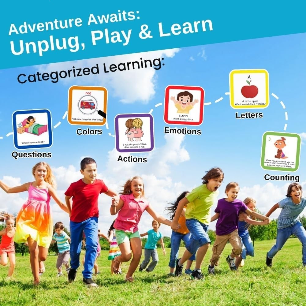 Thought-Spot Play & Learn Cube | Roll and Play Game for Toddlers | First Educat