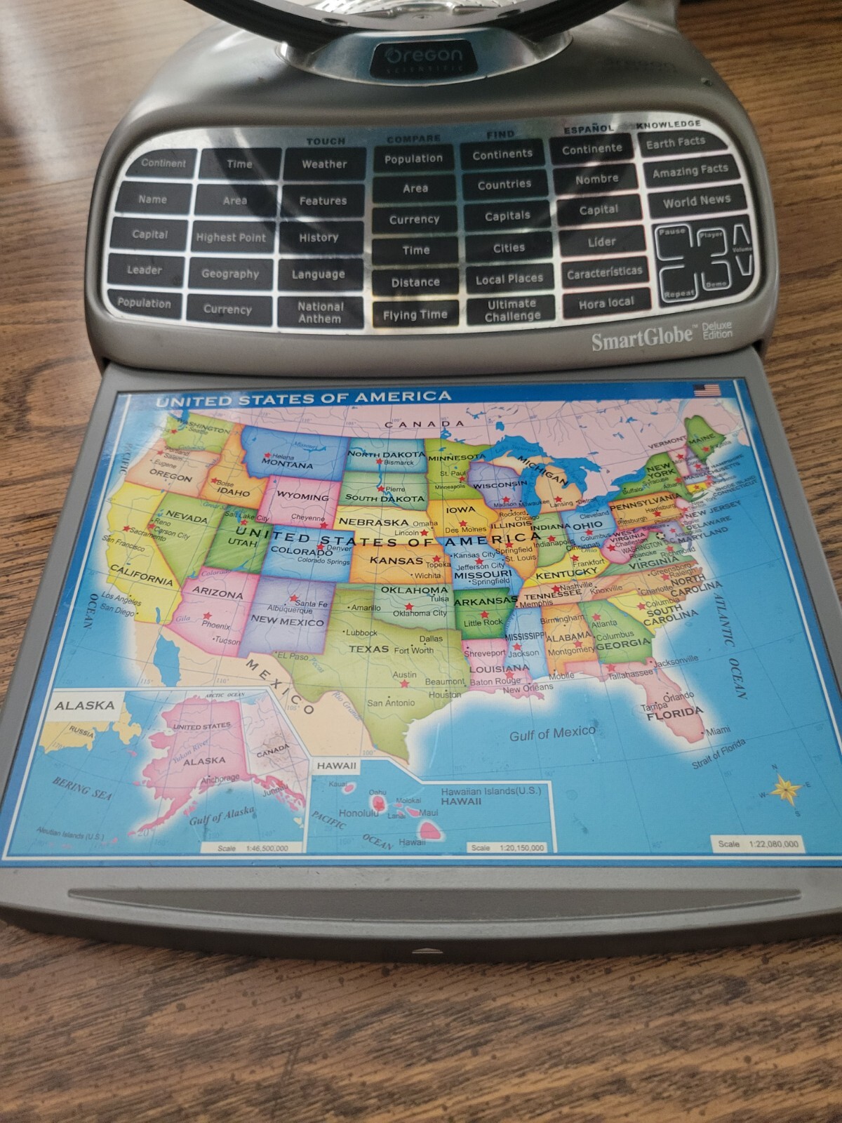 Untested Smart Globe By Oregon Scientific – Missing Smartpen